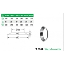 134/DN150 DW6 Wandrosette Dinak