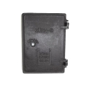 Das Bild zeigt eine Guß-Kamintür Modell...