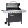 Gasgrill Stahl 6 Brenner mit Kochfeld