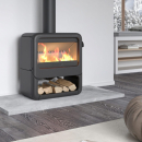 Dovre Rock 350 WB Kaminofen Gusseisen Bauart 2