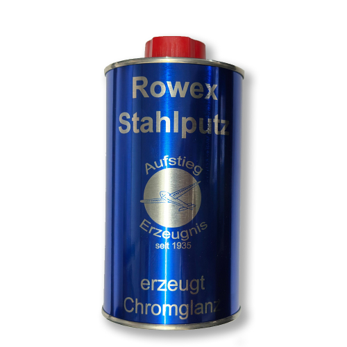 Rowex Stahlputz Herdputz flüssig 375ml Chromglanz